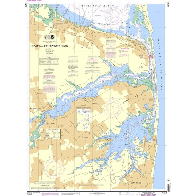 NOAA - 12325 - Navesink and Shrewsbury Rivers