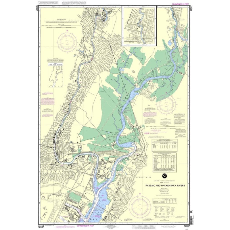 NOAA - 12337 - Passaic and Hackensack Rivers