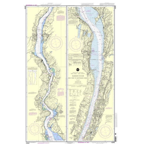 NOAA - 12343 - New York to Wappinger Creek NOAA - 12343 - New York to Wappinger Creek