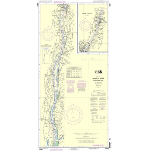 NOAA - 12348 - Coxsackie to Troy NOAA - 12348 - Coxsackie to Troy