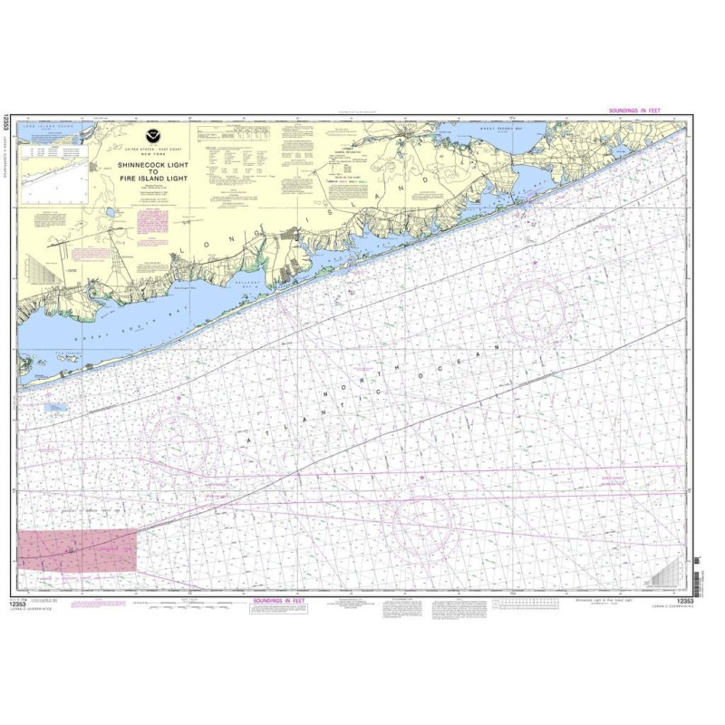 NOAA - 12353 - Shinnecock Light to Fire Island Light