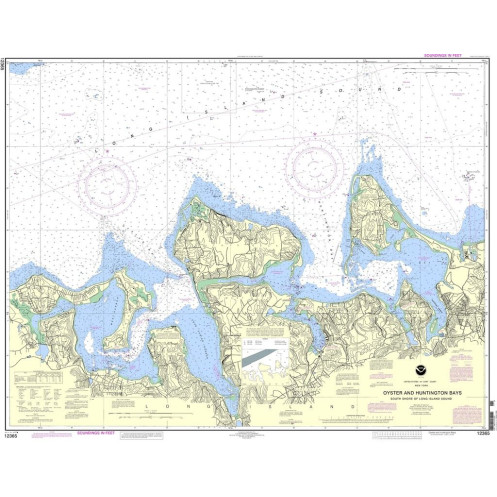 NOAA - 12365 - South Shore of Long Island Sound - Oyster and Huntington Bays