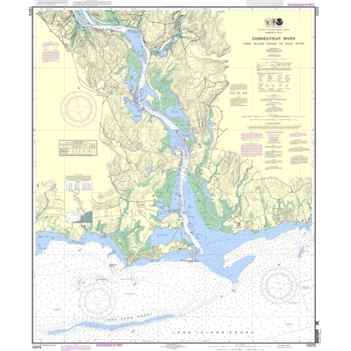 NOAA - 12375 - Connecticut River - Long lsland Sound to Deep River