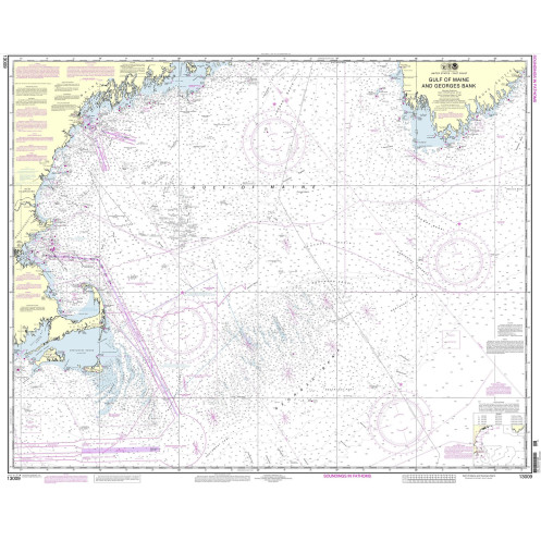 NOAA - 13009 - Gulf of Maine and Georges Bank