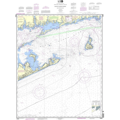 NOAA - 13205 - Block Island Sound and Approaches