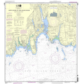 NOAA - 13211 - North Shore of Long Island Sound - Niantic Bay and Vicinity