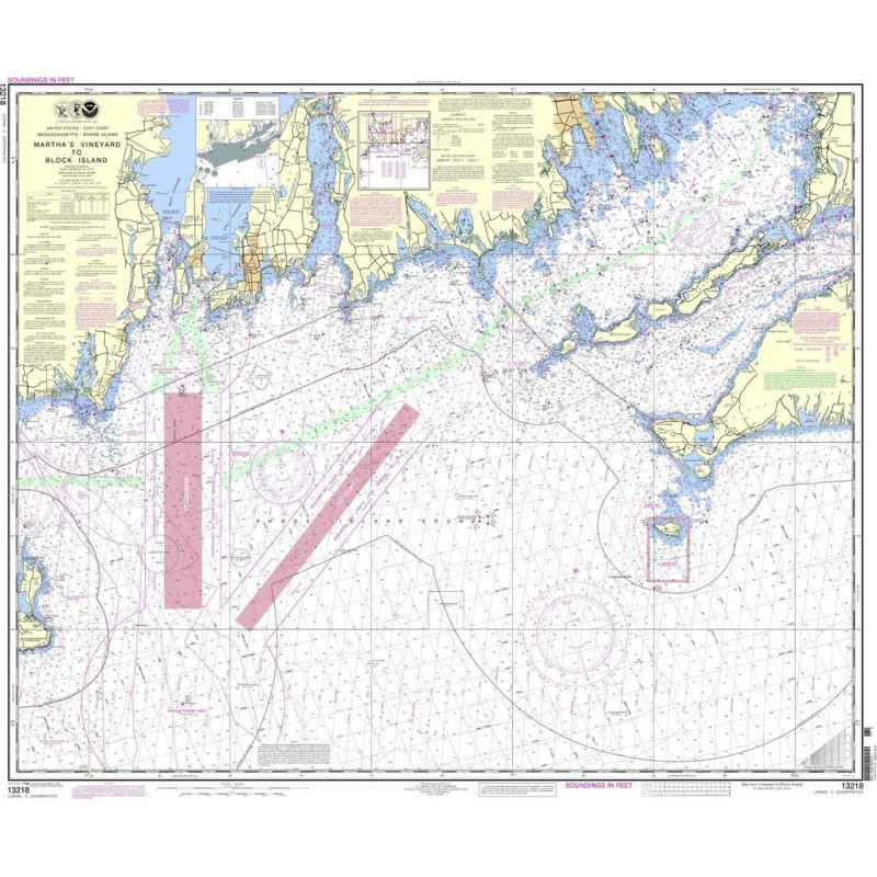 NOAA - 13218 - Martha's Vineyard to Block Island