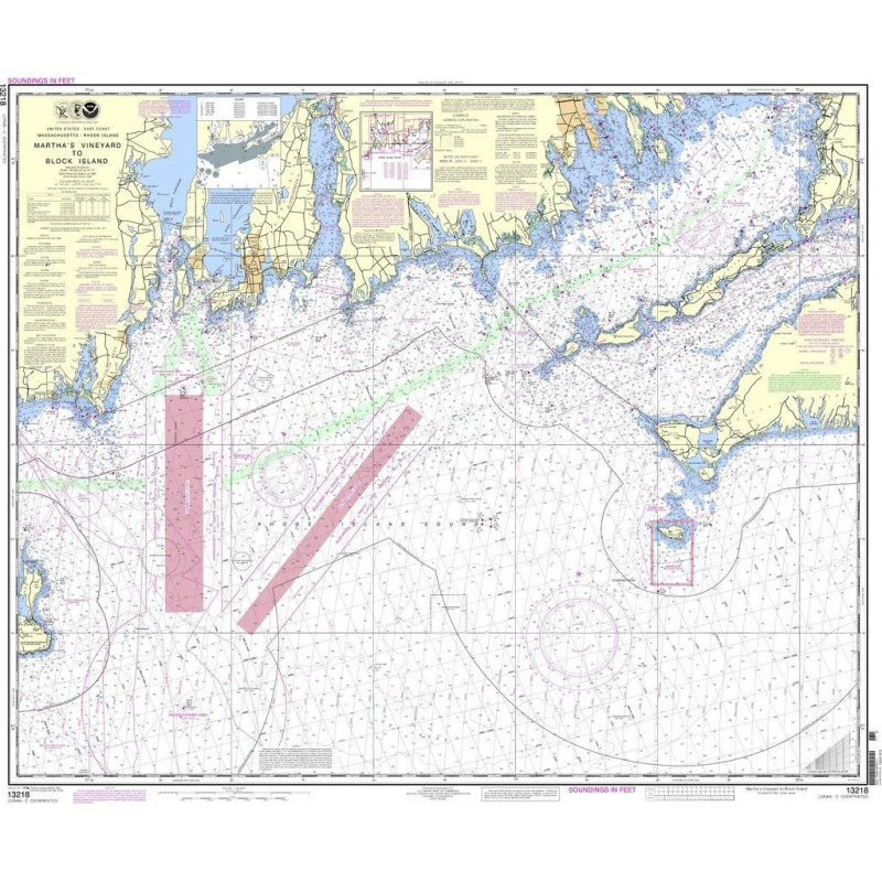 NOAA - 13218 - Martha's Vineyard to Block Island