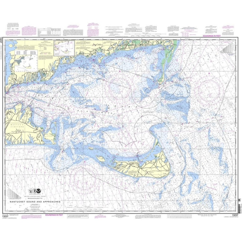 NOAA - 13237 - Nantucket Sound and Approaches