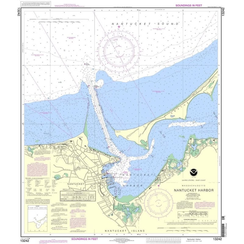 NOAA - 13242 - Nantucket Harbor