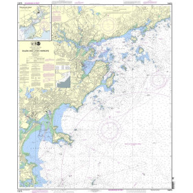 NOAA - 13275 - Salem and Lynn Harbors - Manchester Harbor