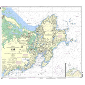 NOAA - 13279 - Ipswich Bay to Gloucester Harbor - Rockport Harbor