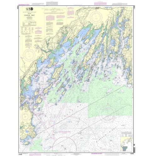 NOAA - 13290 - Casco Bay