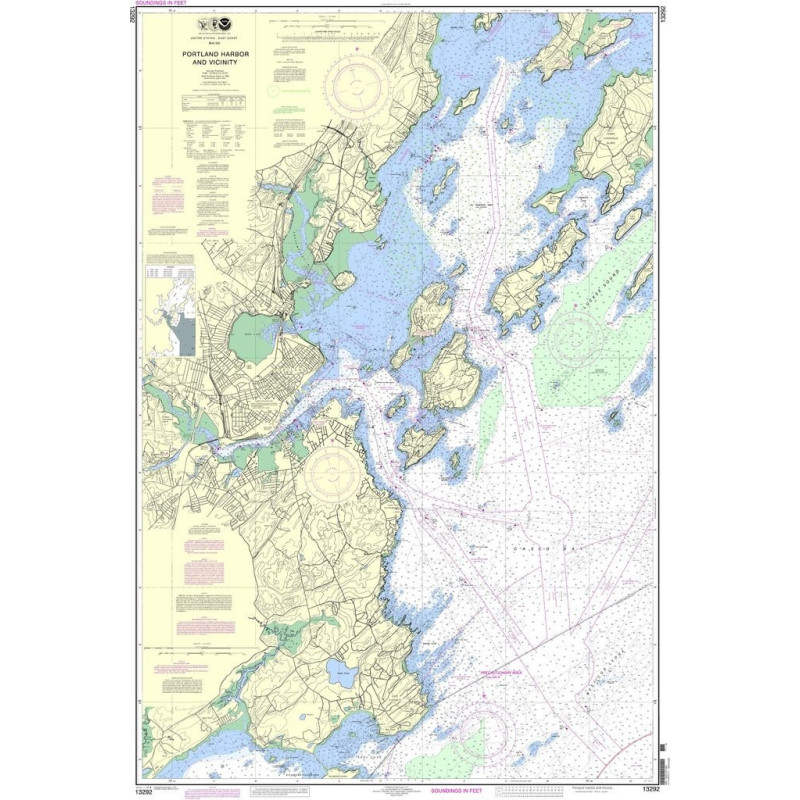 NOAA - 13292 - Portland Harbor and Vicinity