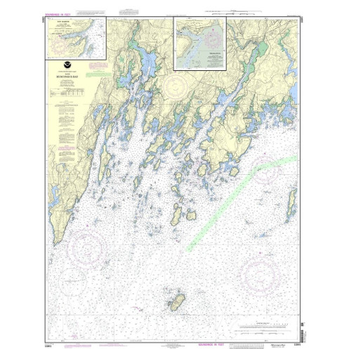 NOAA - 13301 - Muscongus Bay - New Harbor - Thomaston