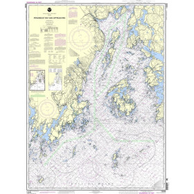 NOAA - 13302 - Penobscot Bay and Approaches