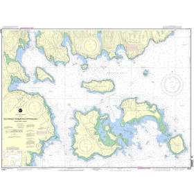 NOAA - 13321 - Southwest Harbor and Approaches