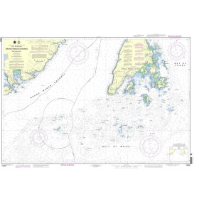 NOAA - 13392 - Grand Manan Channel - Southern Part (Metric)
