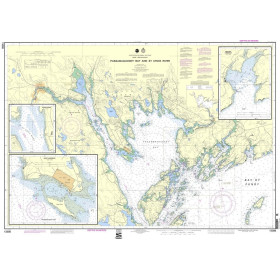 NOAA - 13398 - Passamaquoddy Bay and St. Croix River (Metric) - Beaver Harbour - Saint Andrews - Todds Point