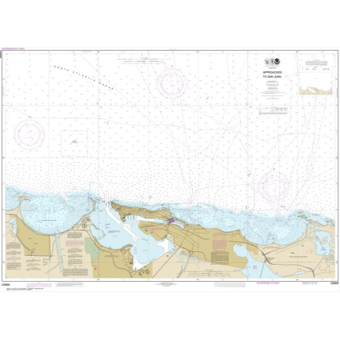 NOAA - 25669 - Approaches to San Juan