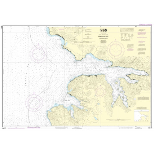 Nautical chart NOAA - 16517 - Makushin Bay