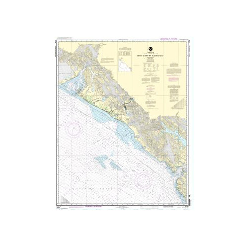 Nautical chart NOAA - 16760 - Cross Sound to Yakutat Bay