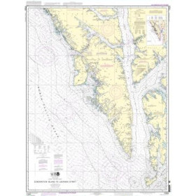 Carte marine NOAA - 17320 - De l'île Coronation au détroit de Lisianski