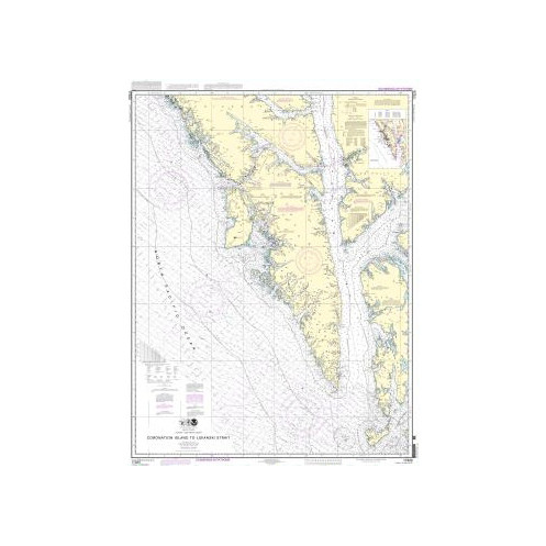 Carte marine NOAA - 17320 - De l'île Coronation au détroit de Lisianski
