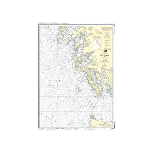 Carte marine NOAA - 17400 - Entrée Dixon au détroit de Chatham