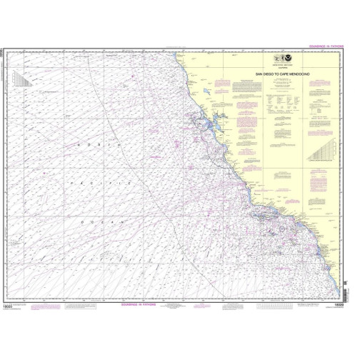 NOAA - 18020 - San Diego to Cape Mendocino