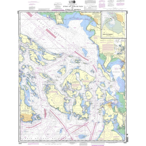 NOAA - 18421 - Strait of Juan de Fuca to Strait of Georgia - Drayton Harbor NOAA - 18421 - Strait of Juan de Fuca to Strait of Georgia - Drayton Harbor