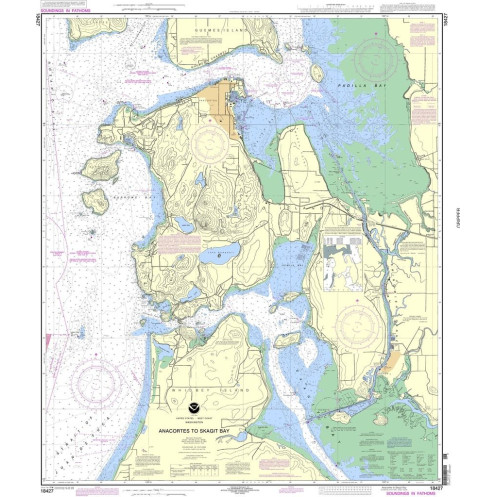 NOAA - 18427 - Anacortes to Skagit Bay