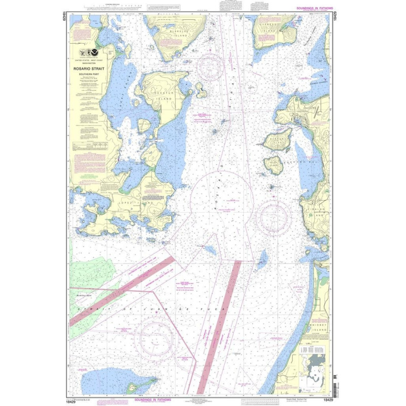 NOAA - 18429 - Rosario Strait - Southern Part