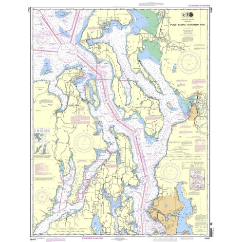 NOAA - 18441 - Puget Sound - Northern Part