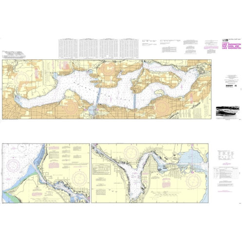 NOAA - 18447 - Lake Washington Ship Canal and Lake Washington - Agate Passage - Lake Washington NOAA - 18447 - Lake Washington Ship Canal and Lake Washington - Agate Passage - Lake Washington