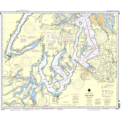 NOAA - 18448 - Puget Sound - Southern Part