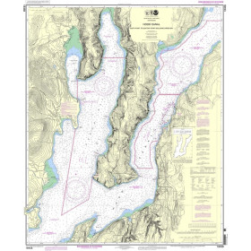 NOAA - 18458 - Hood Canal - South Point to Quatsap Point - Including Dabob Bay