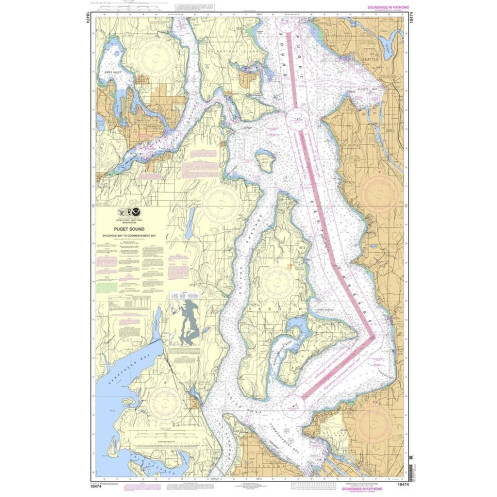 NOAA - 18474 - Puget Sound - Shilshole Bay to Commencement Bay