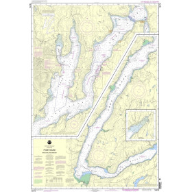 NOAA - 18476 - Puget Sound - Hood Canal and Dabob Bay