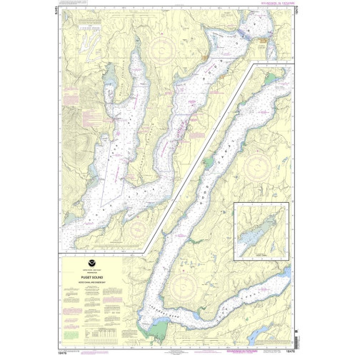 NOAA - 18476 - Puget Sound - Hood Canal and Dabob Bay