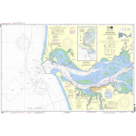NOAA - 18521 - Columbia River - Pacific Ocean to Harrington Point - llwaco Harbor