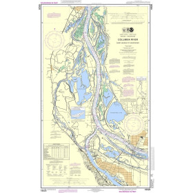 NOAA - 18525 - Columbia River - Saint Helens to Vancouver