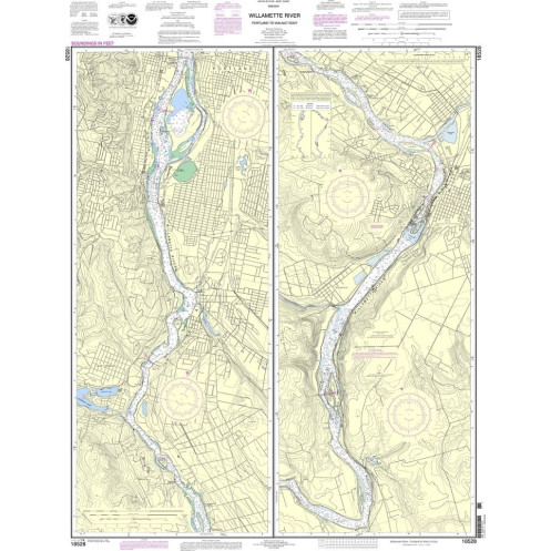 NOAA - 18528 - Willamette River - Portland to Walnut Eddy