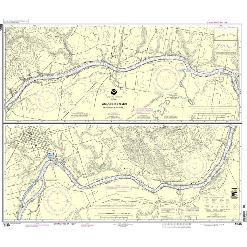 NOAA - 18529 - Willamette River - Walnut Eddy to Newberg