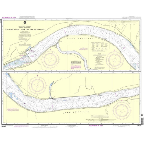 NOAA - 18535 - Columbia River - John Day Dam to Blalock