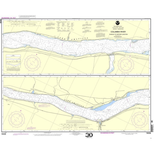 NOAA - 18536 - Columbia River - Sundale to Heppner Junction NOAA - 18536 - Columbia River - Sundale to Heppner Junction