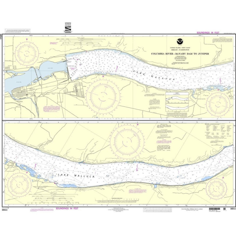 NOAA - 18541 - Columbia River - McNary Dam to Juniper