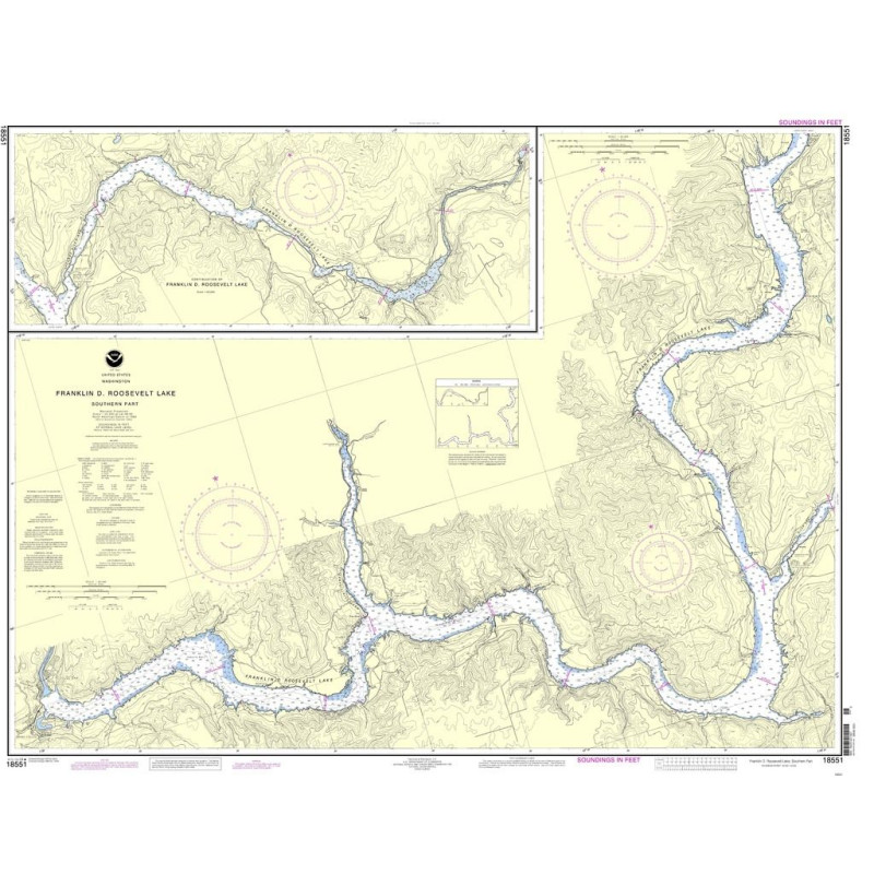 NOAA - 18551 - Franklin D Roosevelt Lake - Southern Part