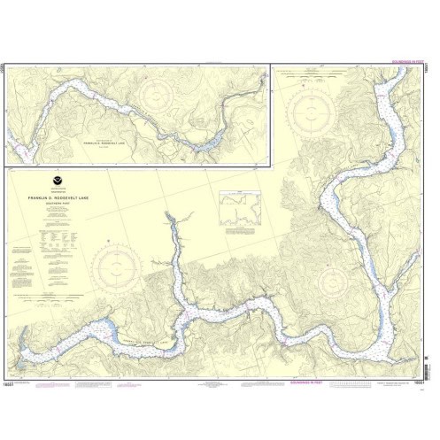 NOAA - 18551 - Franklin D Roosevelt Lake - Southern Part NOAA - 18551 - Franklin D Roosevelt Lake - Southern Part