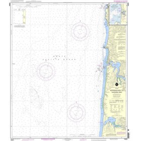 NOAA - 18561 - Approaches to Yaquina Bay - Depoe Bay